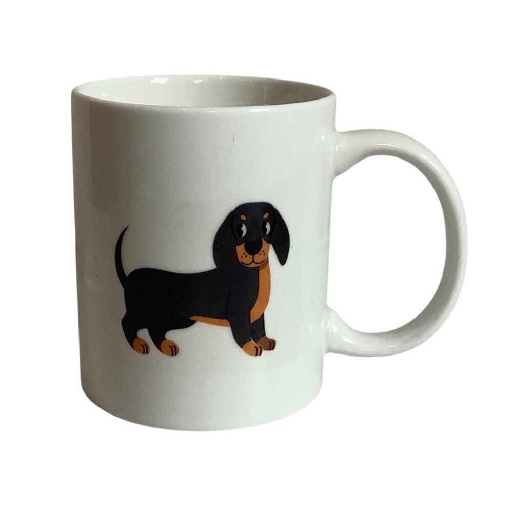 Dachshund‎ Dog Mug Ceramic Coffee Cup Wiener Breed Doxie Lover 4.25"